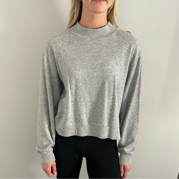 Urban Outfitters Tops - Grey crew neck sweatshirt